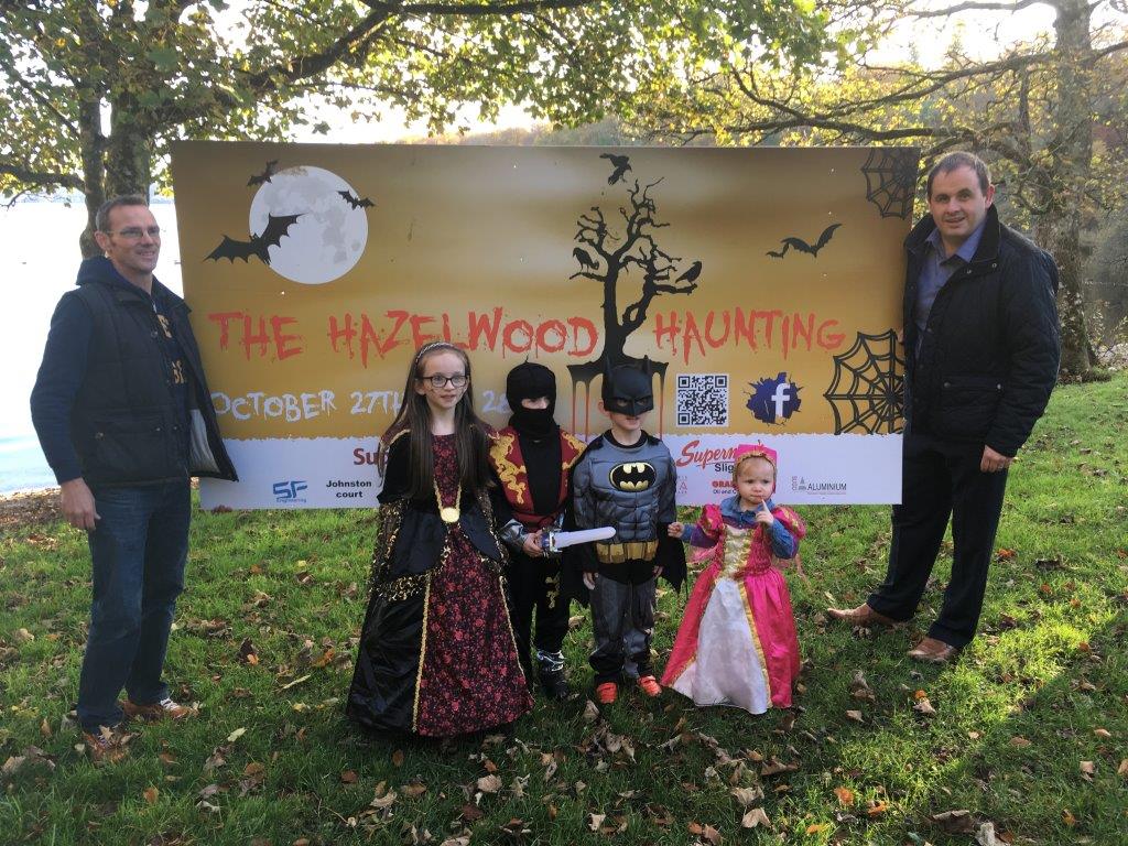 Picture of children in fancy dress at Hazelwwod forest