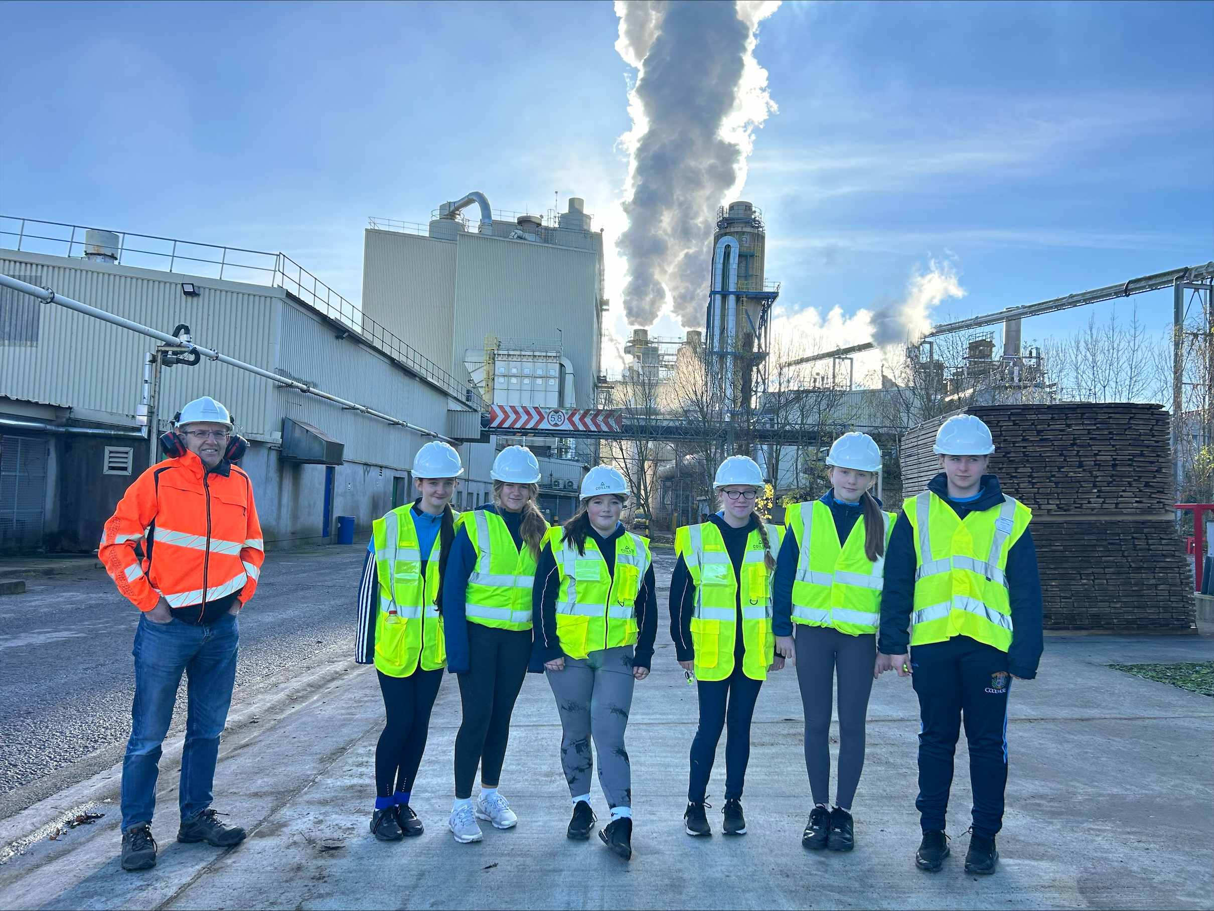 second year students from Patrician Presentation Secondary School in Fethard as part of our World of Work program here at Medite