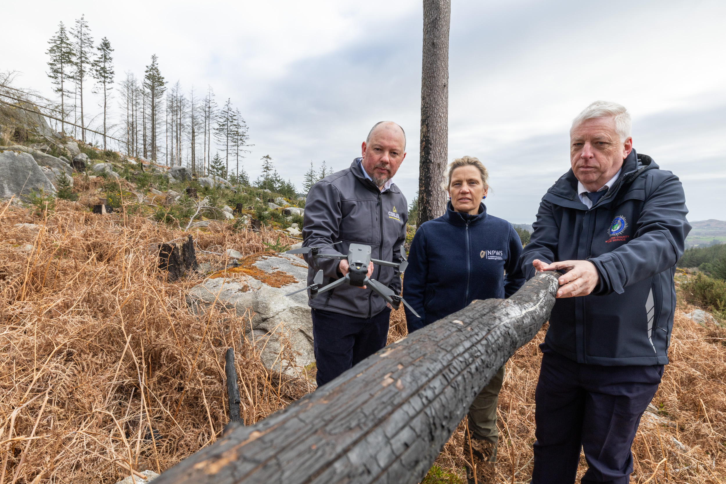 Coillte and National Parks and Wildlife Service NPWS mark beginning of forest fire safety season 8