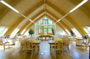 Picture of Coillte's board room at their HQ in Wicklow