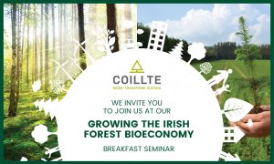 Poster of Coillte Forest Bioeconomy Event