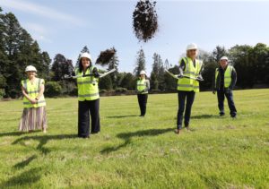 Launch of Coillte and Failte Ireland's redevelopment of Avondale House and forest park with sod turning event