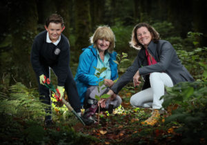 Coillte and EasyTreesie Plant Trees to mark national tree day