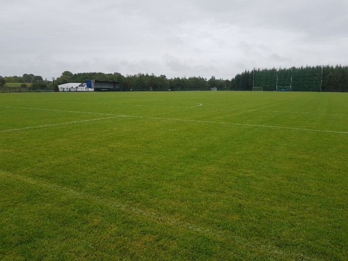 Picture of Sarsfield's GAA football and hurling pitch
