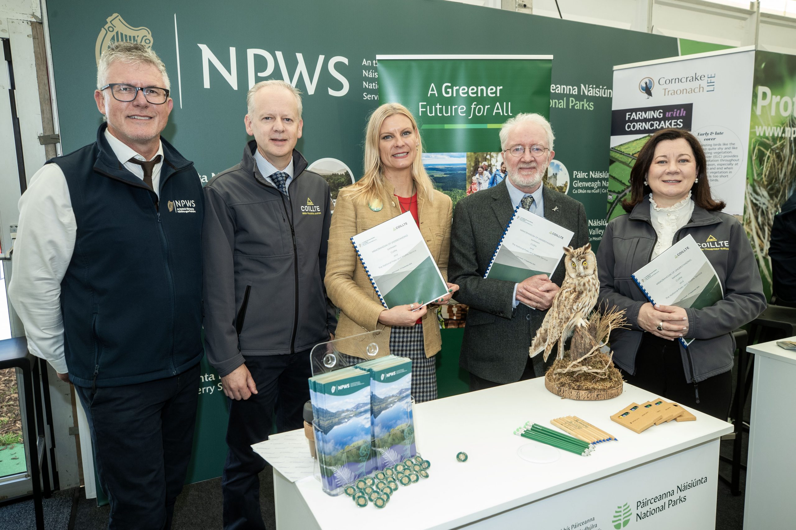 Minister Noonan welcomes Memorandum of Understanding between NPWS and Coillte for greater collaboration in the delivery of biodiversity and nature projects